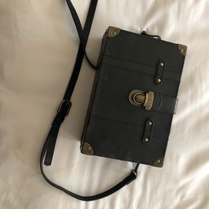 MW Leather crossbody purse box